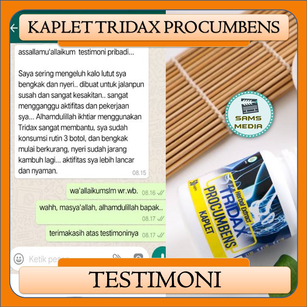 (BISA COD) Tridax Procumbens Kaplet Original | Obat Nyeri Sendi Rematik Asam Urat Ampuh