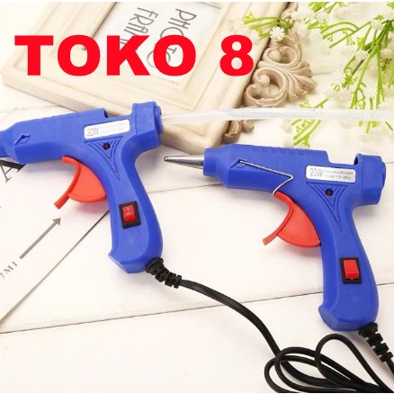 Lem tembak glue gun stick cair lengket refill alat membakar melelehkan kantor kerajinan tangan DIY