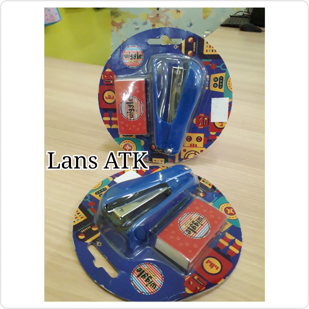 

ROBOT STAPLES & REFILL SET WIGGLE staples dan isi