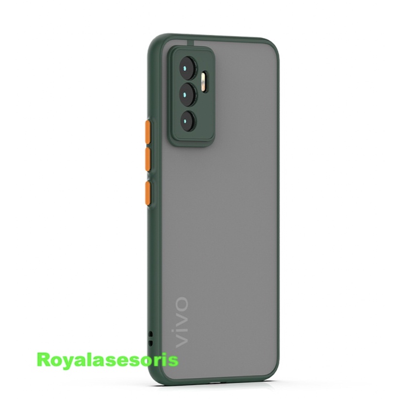 Vivo V23e 4G/ Vivo V23e 5G Frosted camera case cover