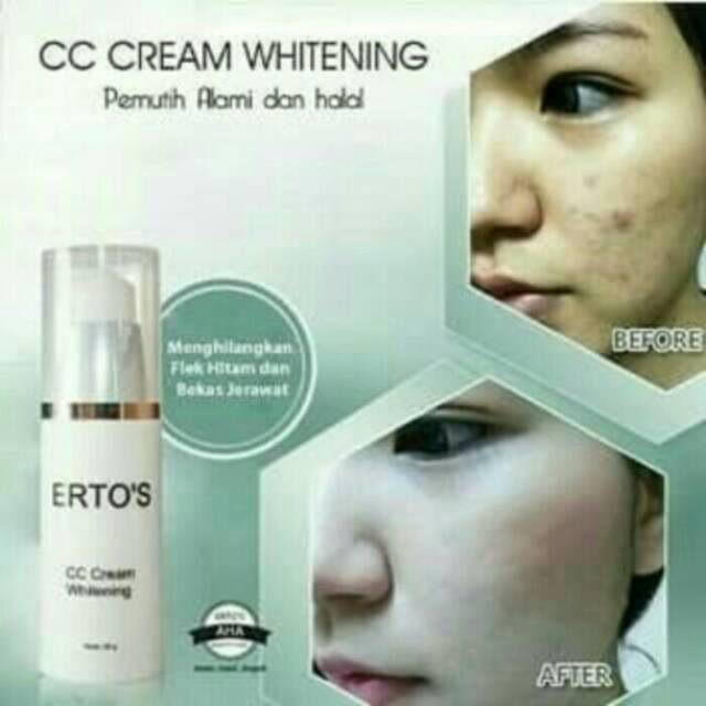 Ertos cc cream whitening