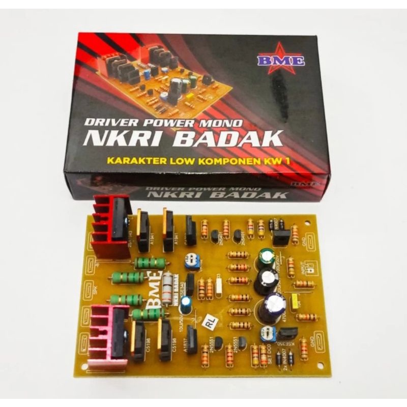 KIT Driver Power Amplifier NKRI BADAK Sublow By BME