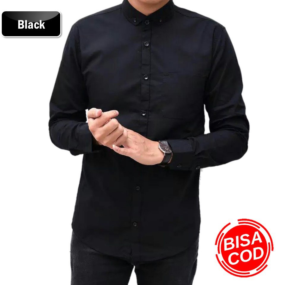 Kemeja pria slimfit premium Baju Kerja Keren Pakaian distro Termurah