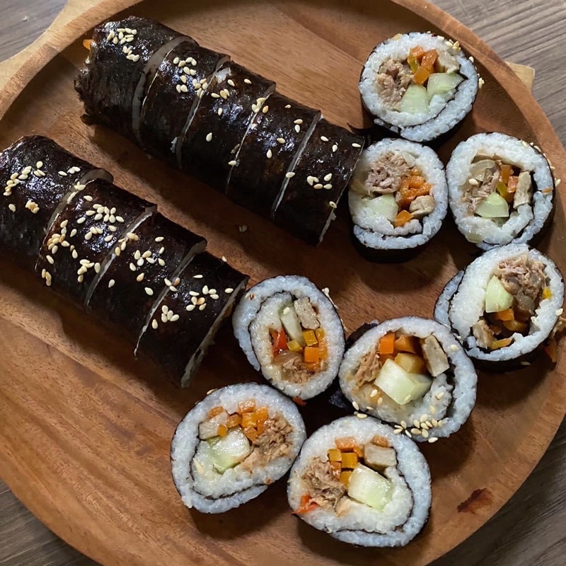 

chamchi kimbab / 참치 김밥 khusus Madiun/ chat sebelum pesan