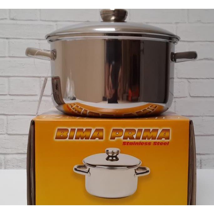 Jual Panci Bima Prima Saucepot Cm Stainless Steel B Shopee Indonesia