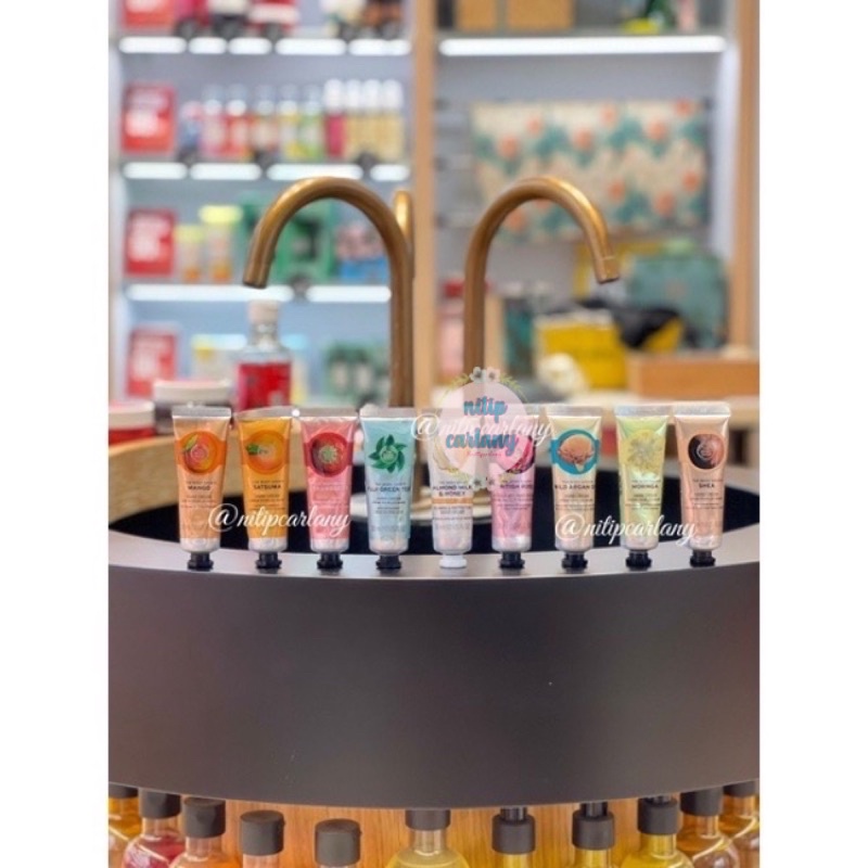 THE BODY SHOP HAND CREAM ALL VARIANTS 30ml