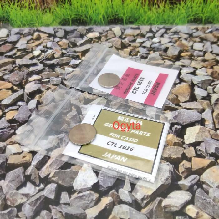 Baterai Casio TOUGH SOLAR Jam Tangan Gshock Protrek CTL 1616 Original
