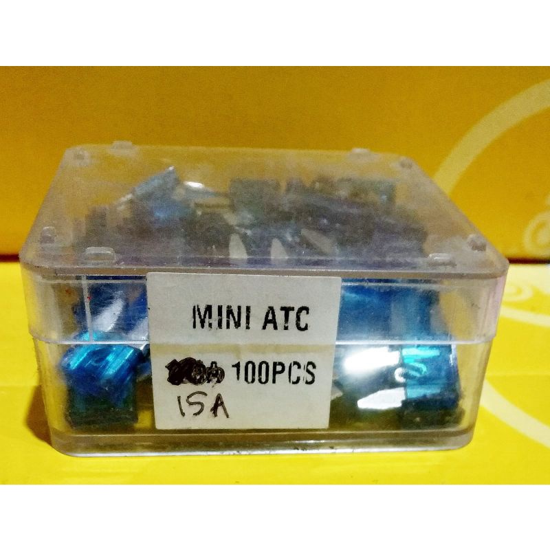 promo!! sikriing atc mini 15 ampere isi 100 pcs