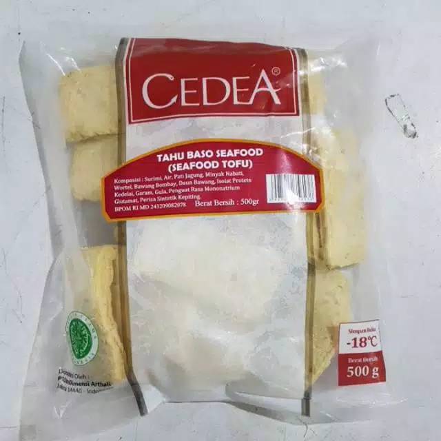 

CEDEA tahu baso seafood 500gr