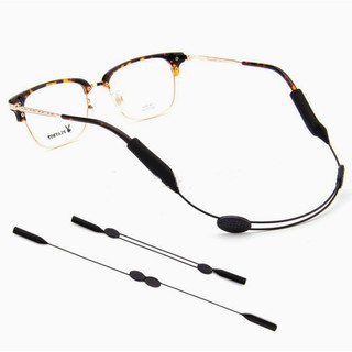 Tali Strap Pengait Kacamata Sporty Spectacles Sports Strap Adjustable Stretch Silicone Grip