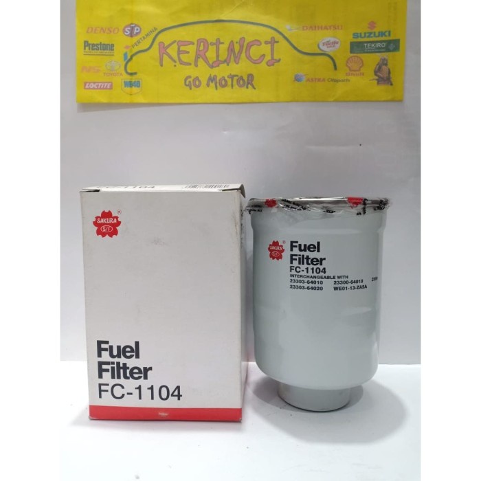 FILTER SOLAR SAKURA FC-1104 FORD RANGER - FUEL FILTER HIACE DIESEL