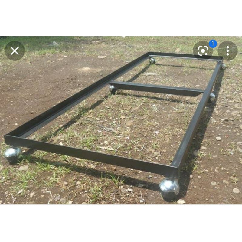 Roda Besi Las untuk Etalase dan Kulkas bisa Custom