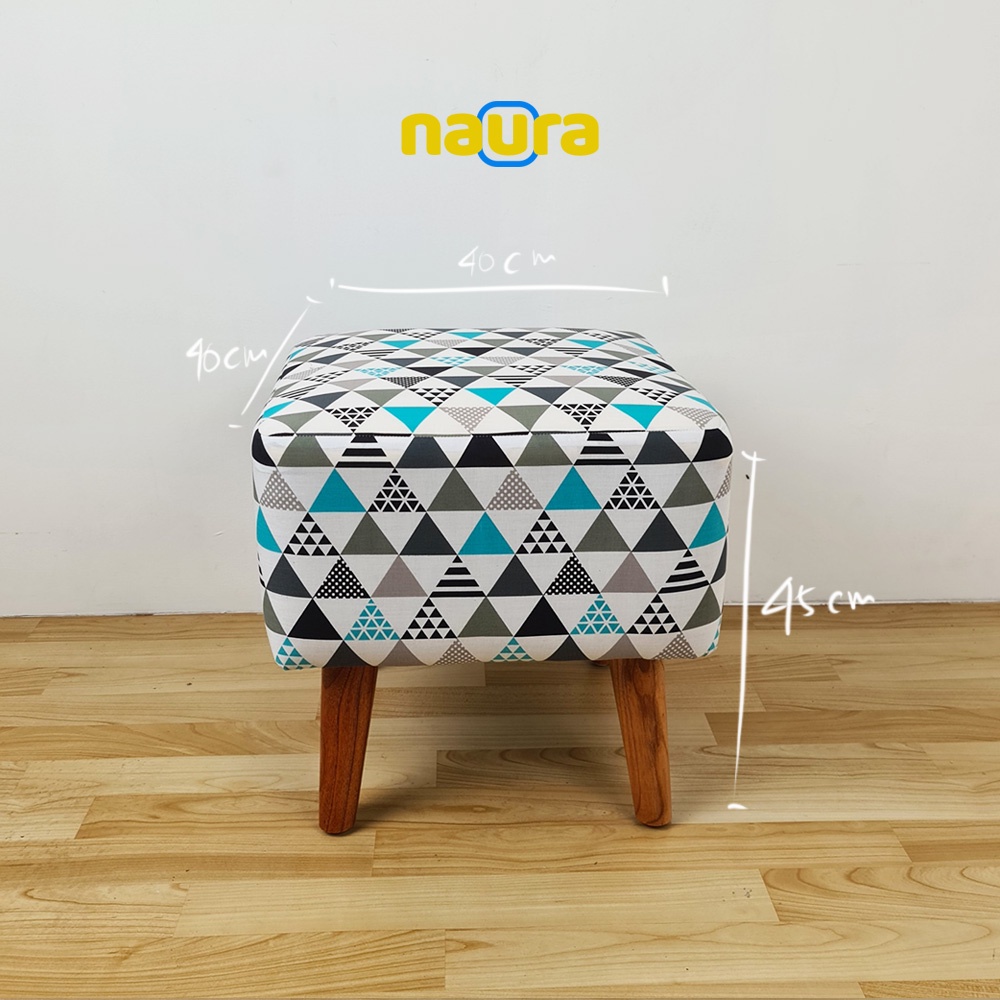 SOFA KOTAK / SOFA STOOL / POUFT / KURSI STOOL LAPIS KAIN KATUN