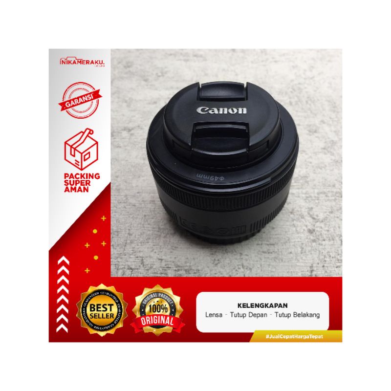 Lensa Fix Canon 50mm STM