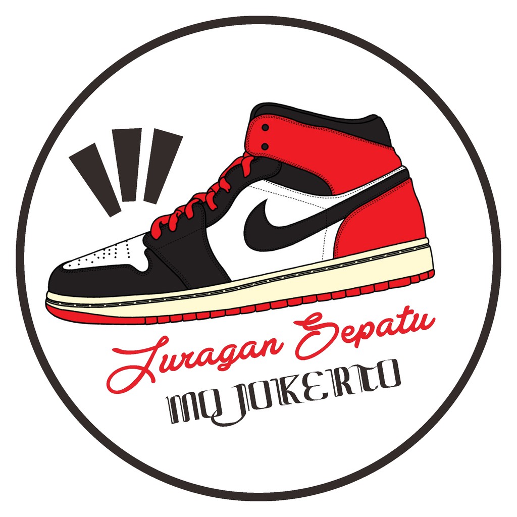Vektor Tegak Gambar  Logo  Toko Sepatu 