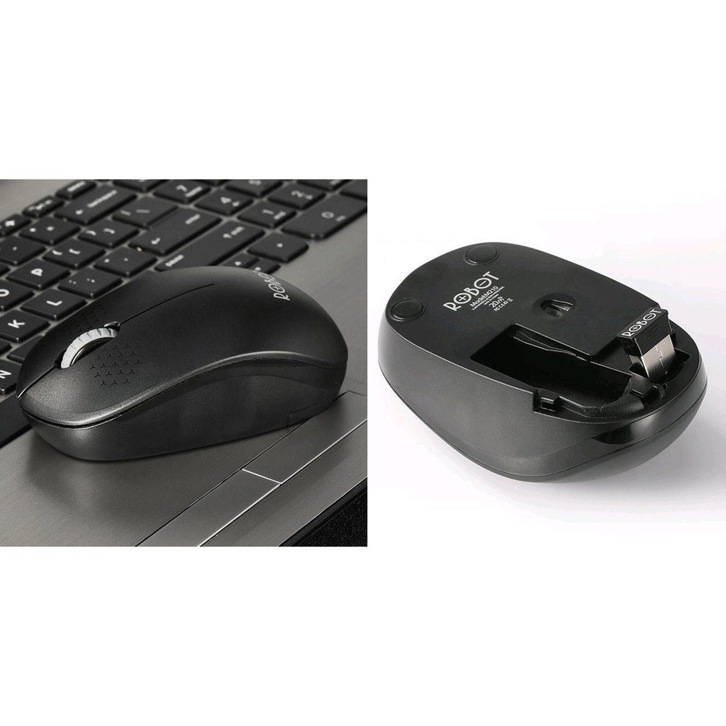 Mouse Wireless / Dengan Kabel 2.4G Optical USB Mouse Gaming 1600DPI - Garansi Resmi 1 Tahun