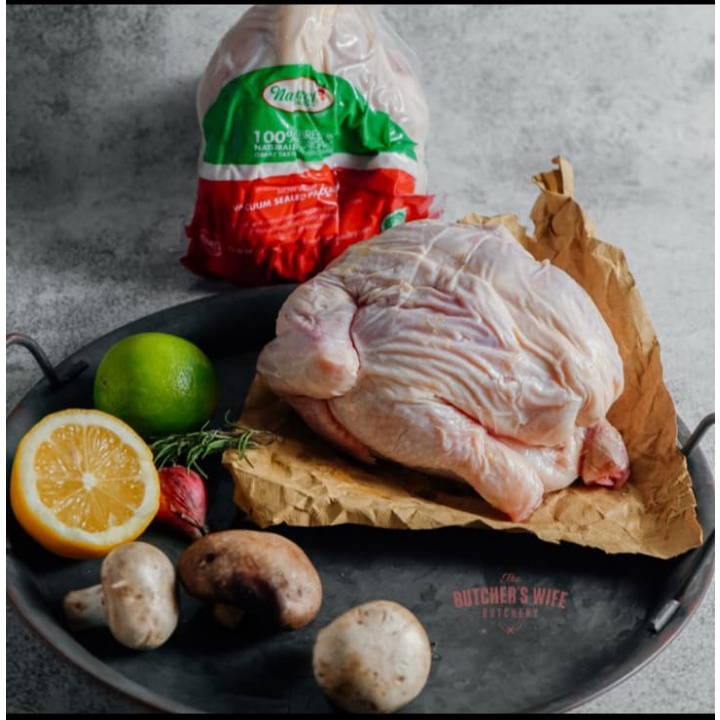 

CHICKEN WHOLE PROBIOTIC / AYAM PROBIOTIK UTUH - NATURAL POULTRY @900GRAM