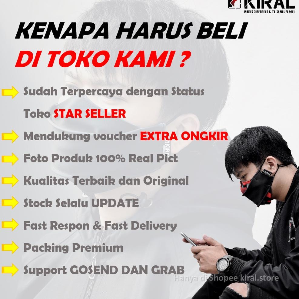 2.2 Year Sale Masker Kain 4D Hitam Polos Pria Keren ...,,