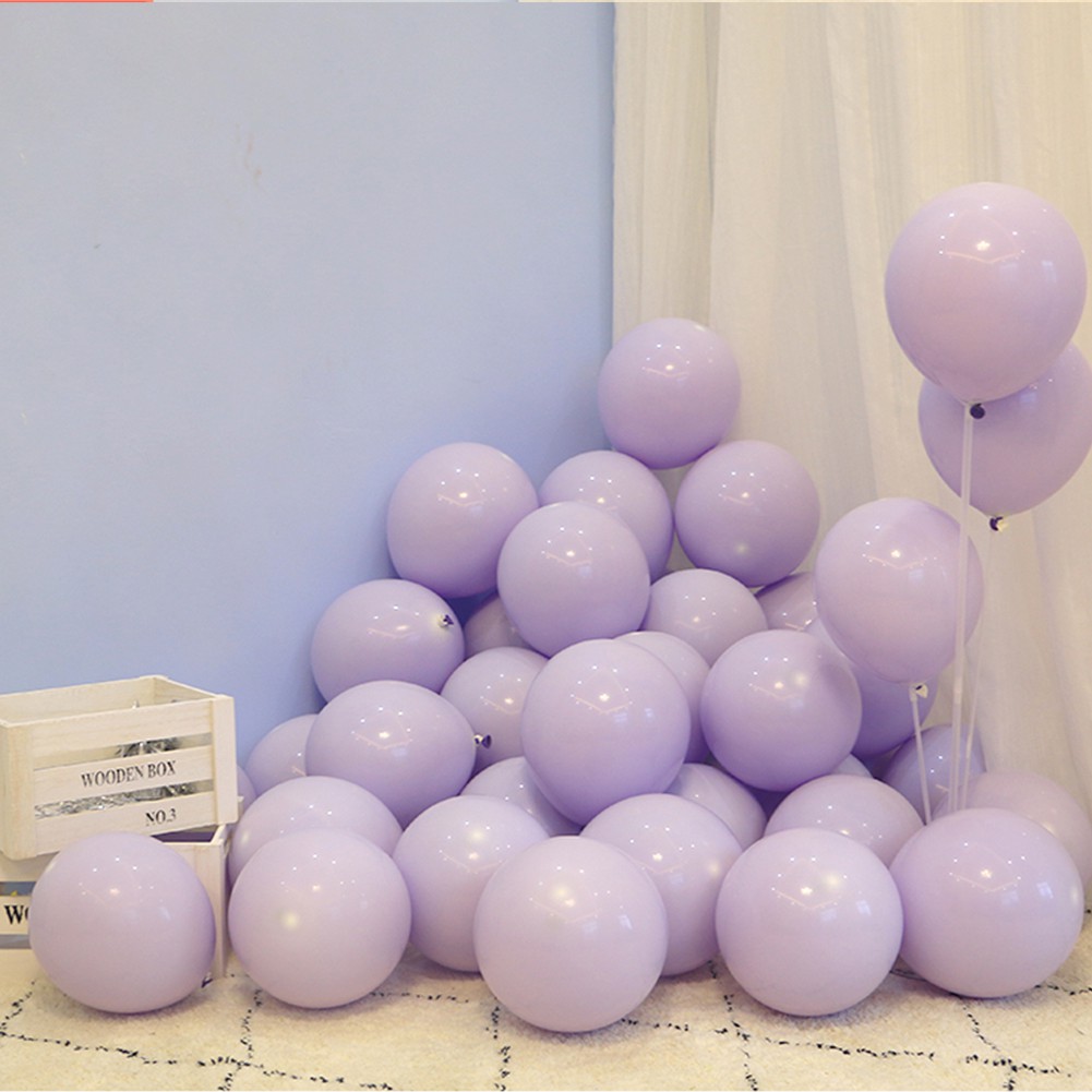 10PCS Macarons Candy Pastel Latex Balloons Birthday Party Air Balloon Wedding Baby Shower Party Decoration