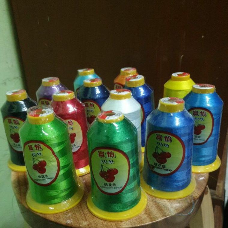 『IMPORT』 Benang Bordir Polyester FUYI terbaik