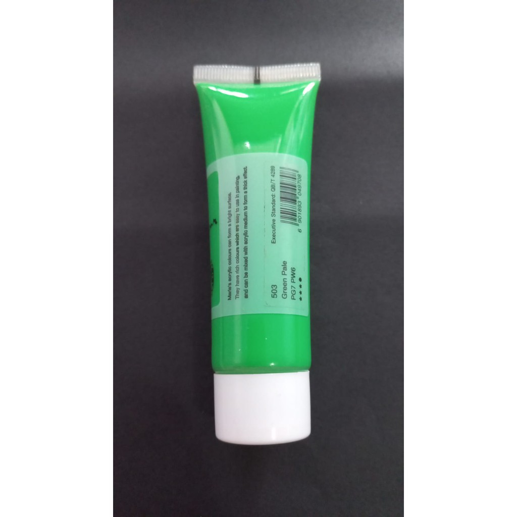 

Cat Acrylic 30ml Maries Green Pale 503 / Cat Akrilik 30 ml warna / Cat Acrylic 30 ml Green Pale 503