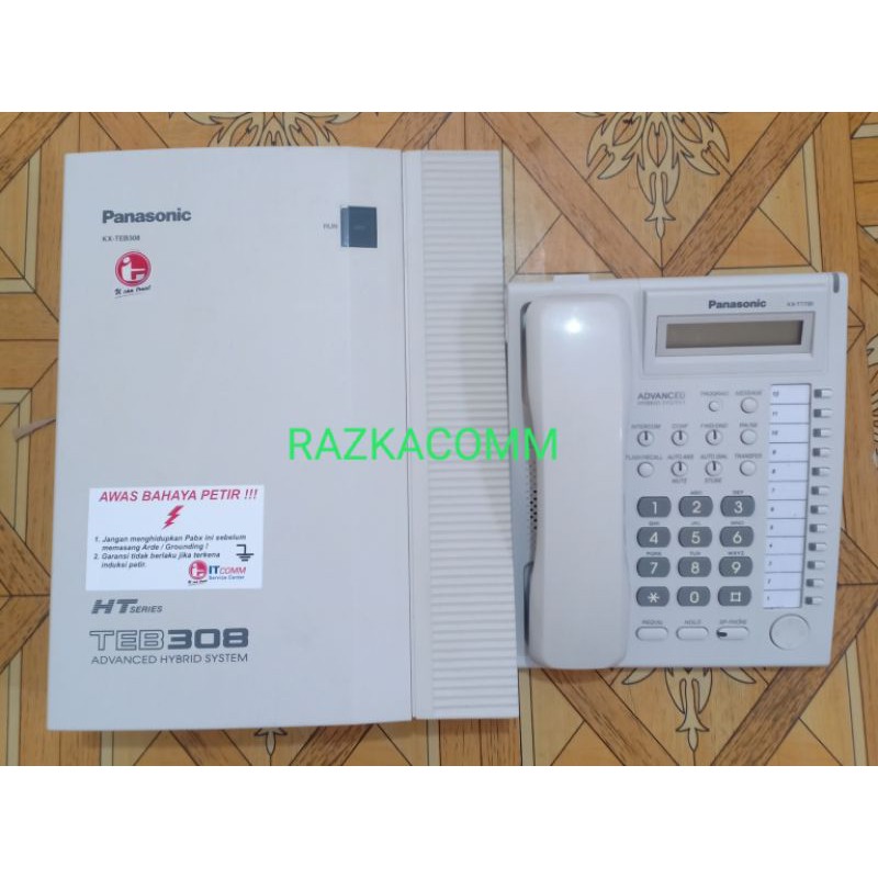 Pabx Panasonic 3 Line 8 Ext