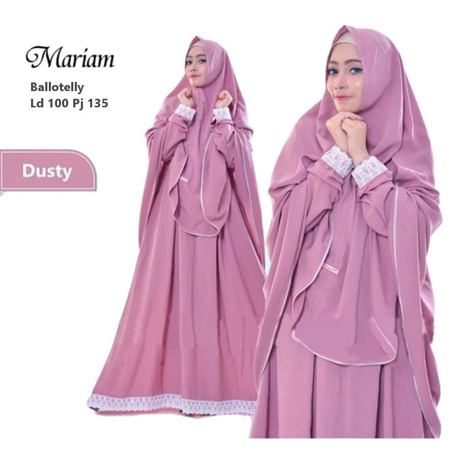 Gamis syari Maryam