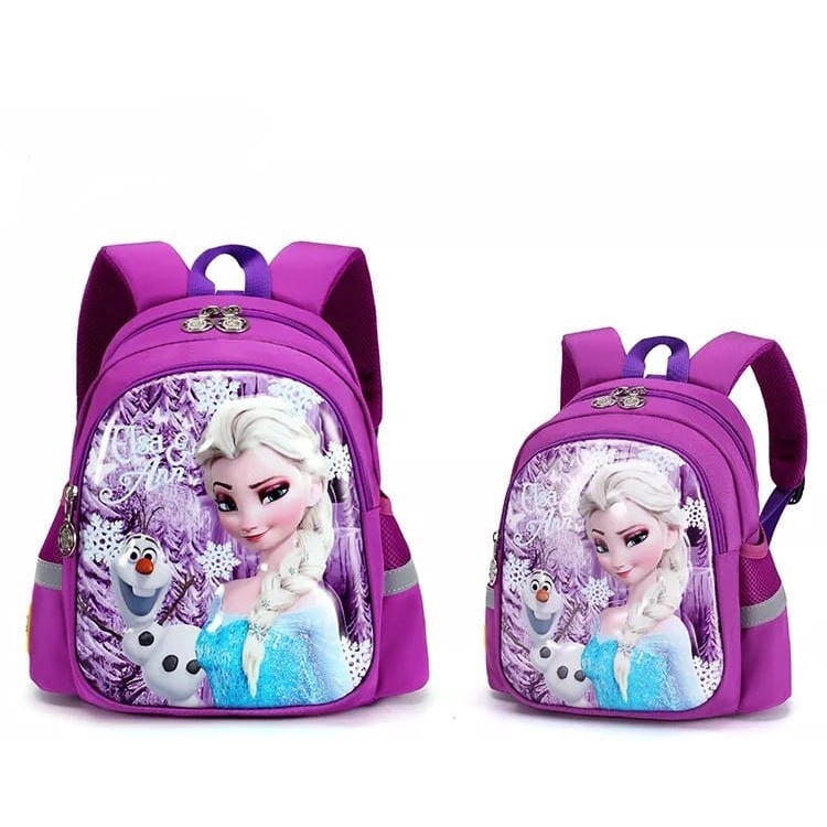 Tas Ransel Anak Perempuan Tk Sd Motif Frozen Disney