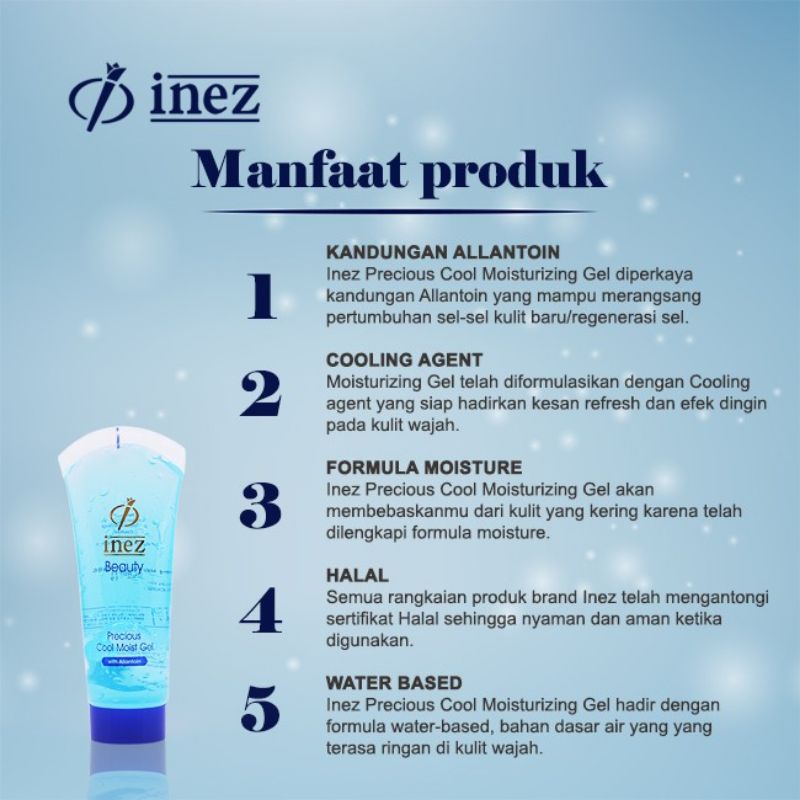 INEZ Precious Cool Moist Gel 75gr