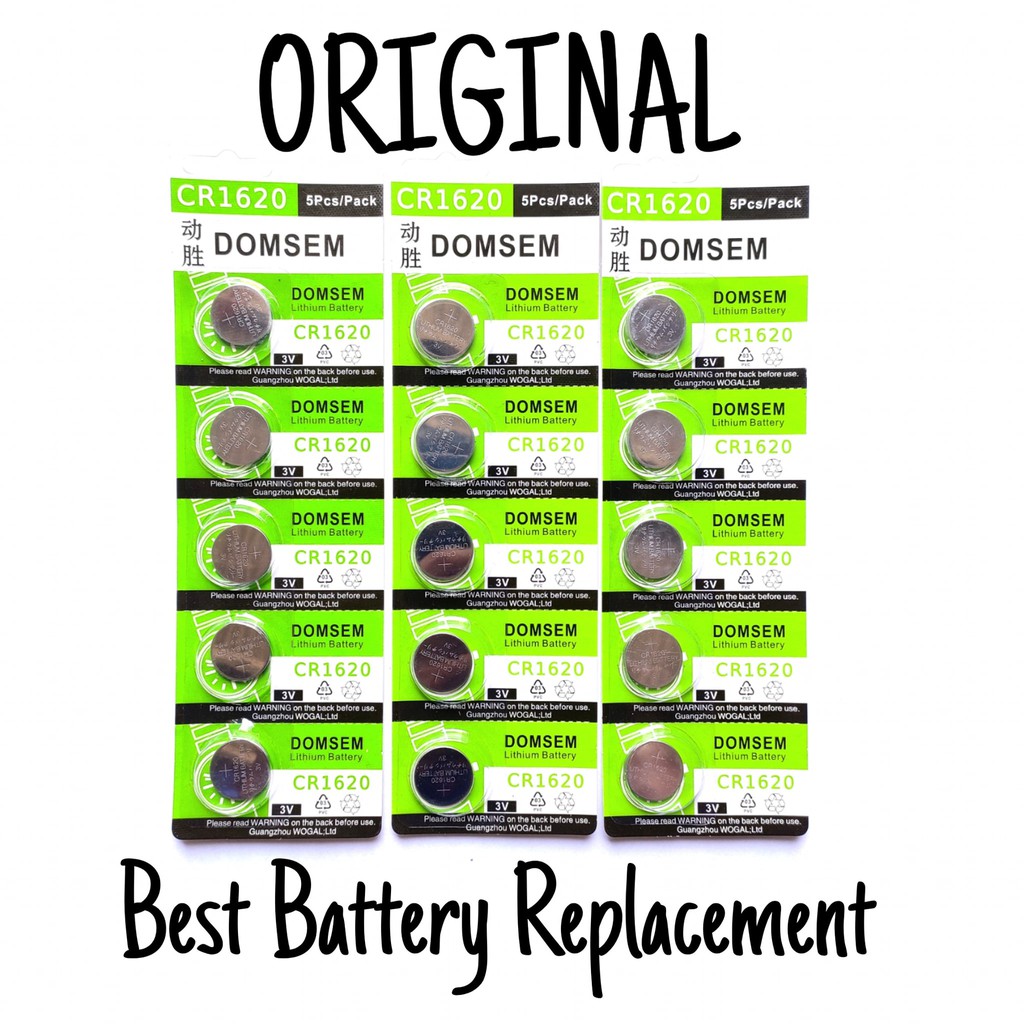 Original battery batrei CR 1620 CR-1620 CR1620 3V Best seller.