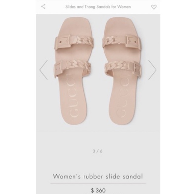 gucci sandal