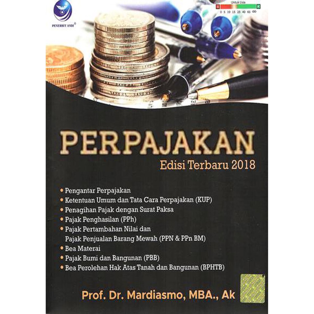

Perpajakan Edisi Terbaru 2018 - Mardiasmo