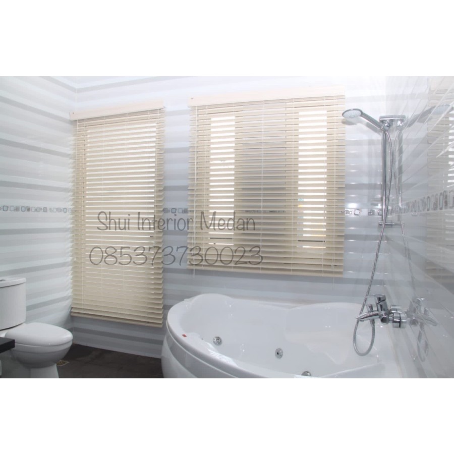 UV Blind Ladder Tape Tanpa Celah / Tirai Exterior