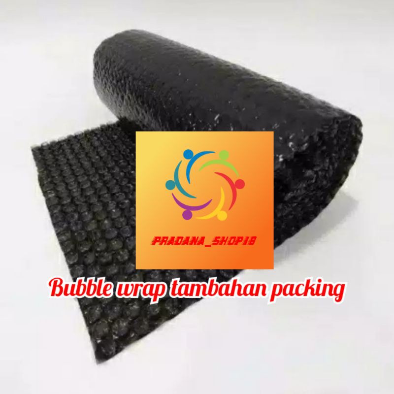 

Bubble wrap tambahan packing agar paket aman