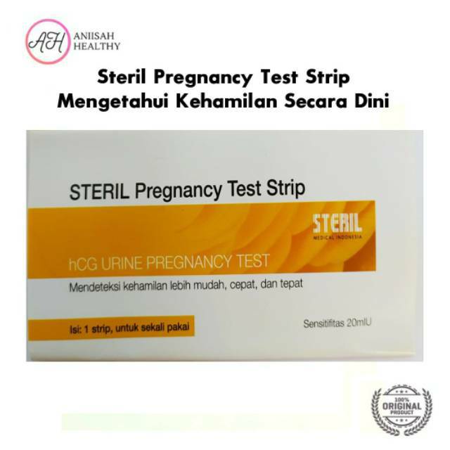 Tes Kehamilan Steril &gt; Steril Strip &gt; Tes Hamil &gt; Testpack &gt; Tespek &gt; Pregnancy Test