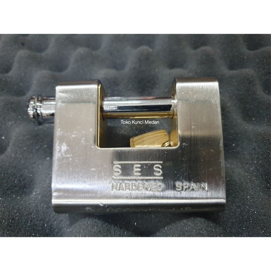 Gembok SES Lurus Panser 80 mm Original untuk Gudang / Rumah / Ruko