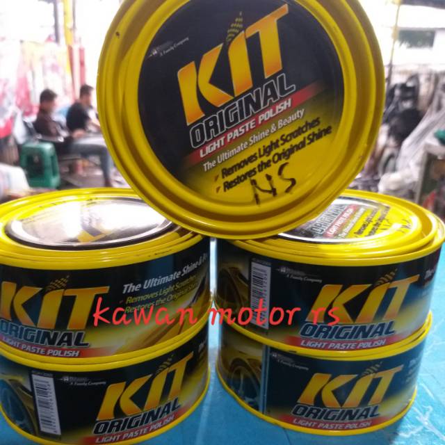 KIT ORIGINAL LIGHT PASTE POLISH BODY 225g