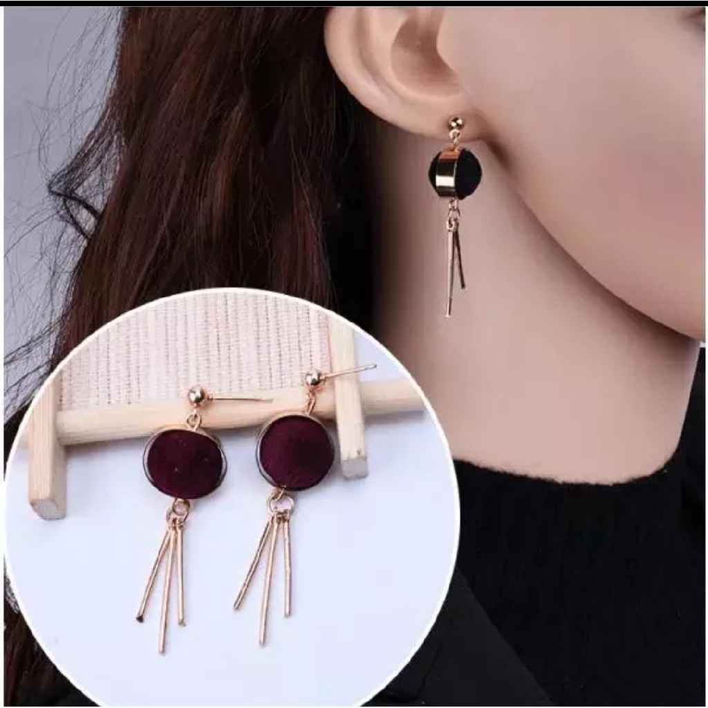 Anting Fashion Wanita Anting Korea Style Import Aneka model Termurah Ready Stock 435