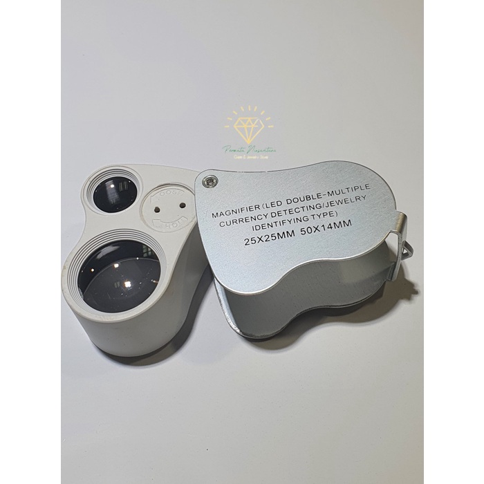 

Loupe Jewelry Magnifier 25x25 mm Kekeran Kaca Pembesar