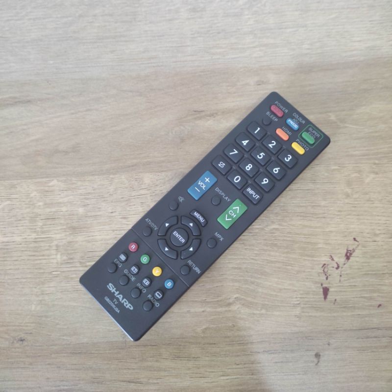 Remote SHARP AQUOS Original 100% GB225WJSA Terbaru LCD LED TV - Remote SHARP AQUOS Original - Remote