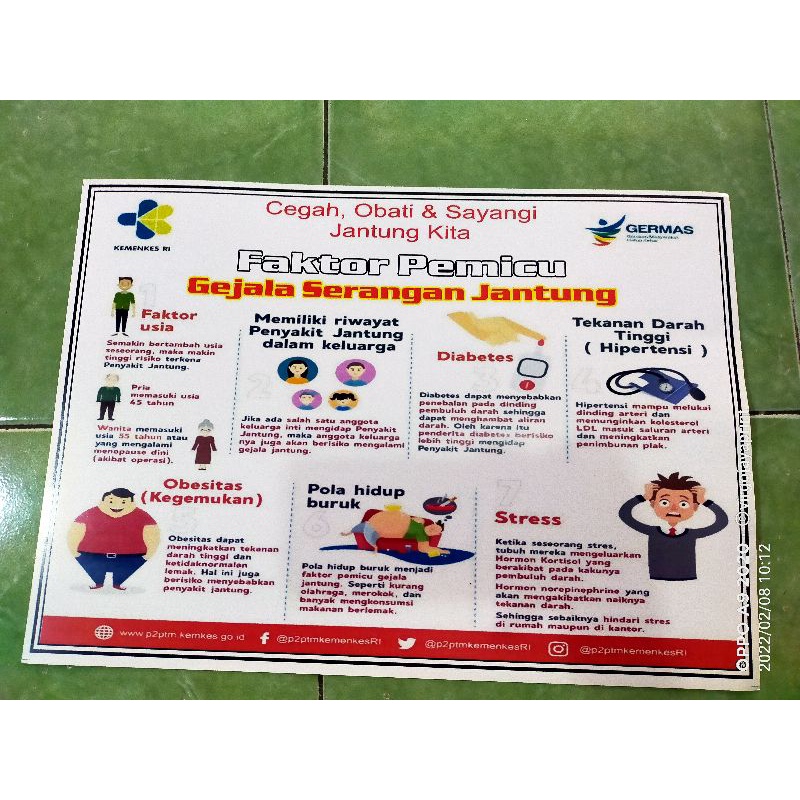 

(142)POSTER FAKTOR PEMICU GEJALA SERANGAN JANTUNG