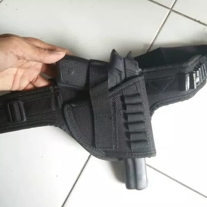 BLACKPINK                Holster Sabuk/ Tempat Pistol/ Sarung Pistol Model Sabuk