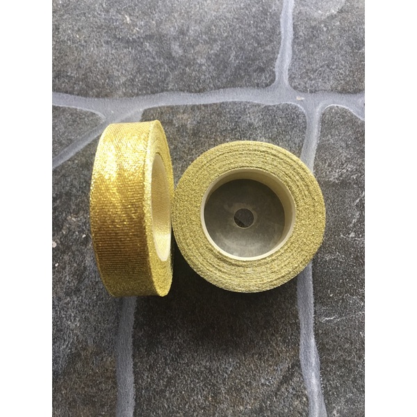 

PITA hias glitter emas gold ukuran 2 cm atau 3/4 inchi per ROLL