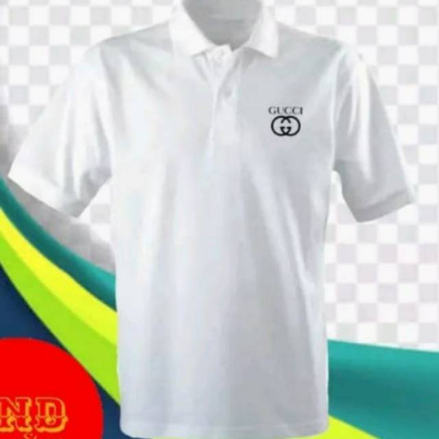 Poloshirt kaos kerah Gucci