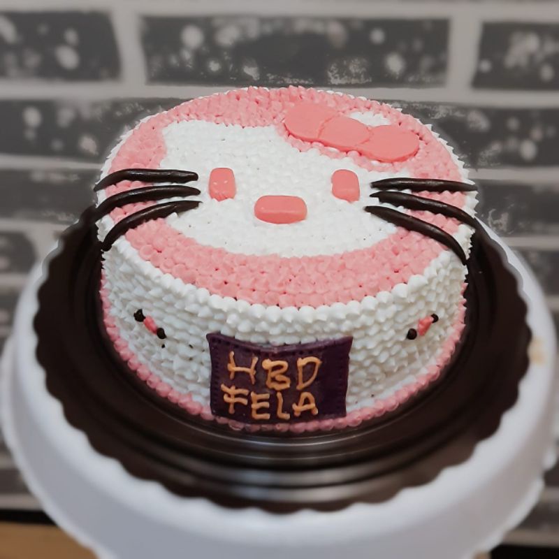 

kue ulang tahun anak / kue ulang tahun hellokitty / kue ulang tahun karakter / tart karakter anak