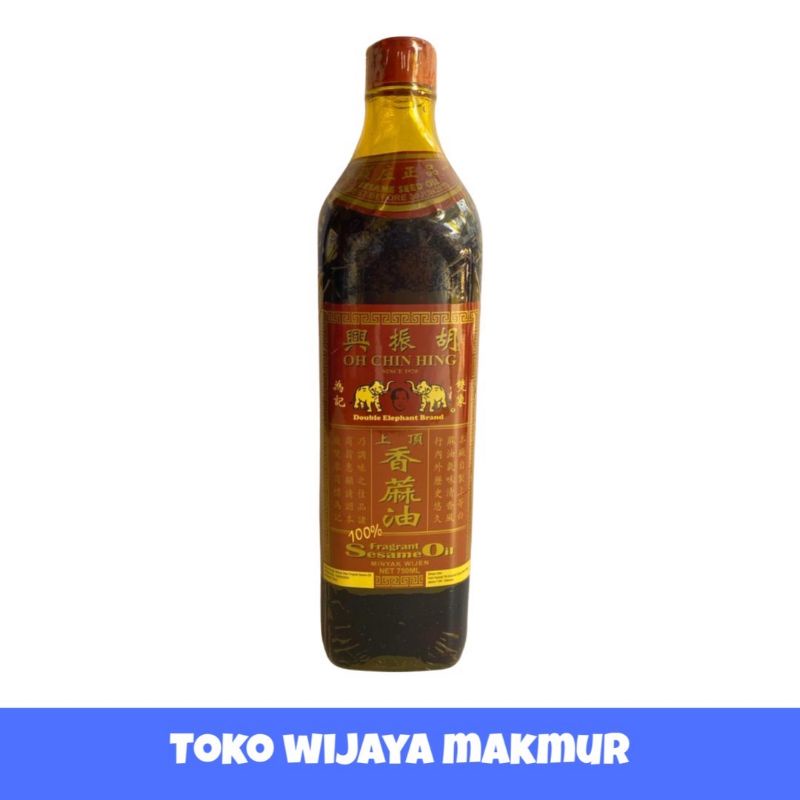 

Oh Chin Hing Minyak Wijen 100% Pure Sesame Oil 750GR