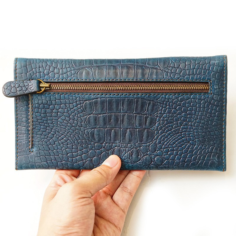 Dompet Wanita Panjang Kulit Leather Kualitas Premium / Dompet Kulit