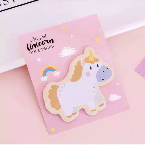 

MEMO LUCU KARAKTER UNICORN / STICKY NOTES / PONY POST IT