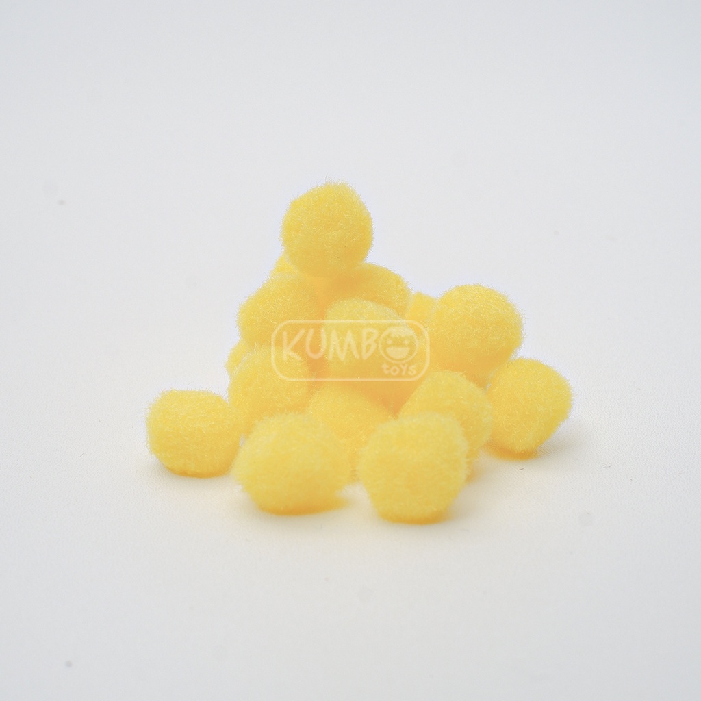 Pompom 1 cm isi 20pcs