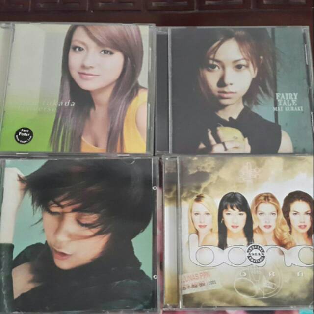 Cd jpop mai kuraki utada hikaru kyoko fukada bond